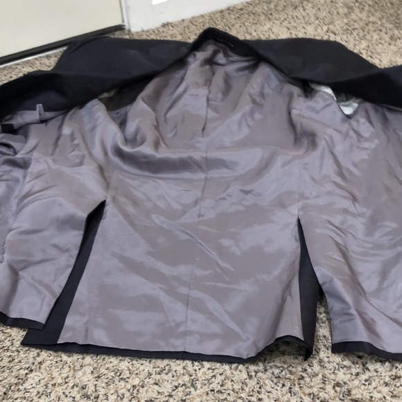 Hugo Boss Scorsese Blazer Size 44R Gray Virgin Wool Linen Blend - Picture 8 of 11